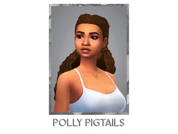 sims 4 maxis match pigtails